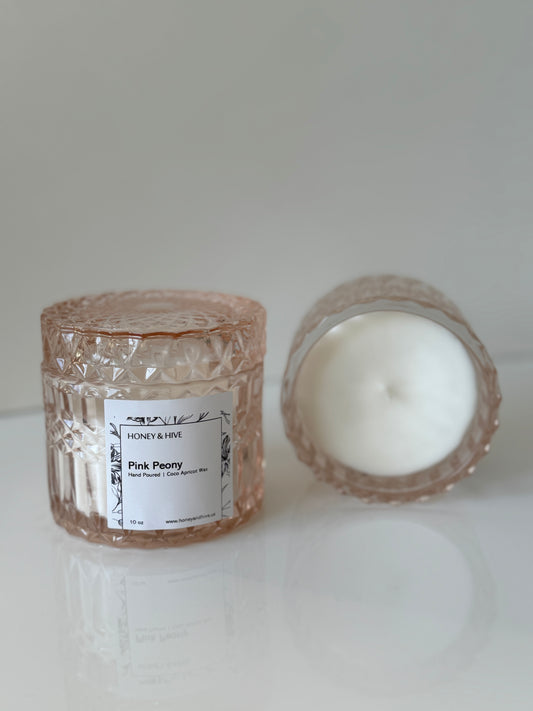 Peony Rose | Coco-Apricot Wax Candle